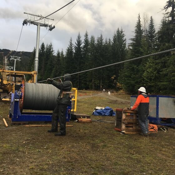Bc Wire Rope Jobs WHISTLER BLACKCOMB, HAUL ROPE INSTALL, BRITISH COLUMBIA – Rocky ...