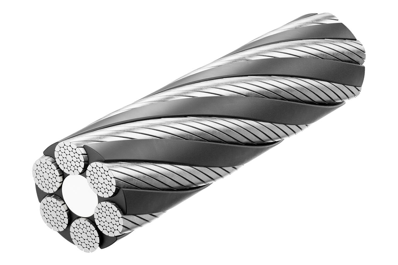 Stranded Wire Rope w/ Intertwined Plastic Profiles – Rocky Mountain ...